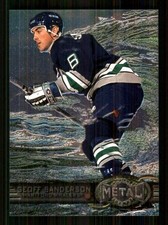 1996-97 Metal Universe #71 Geoff Sanderson Hartford Whalers TW6056