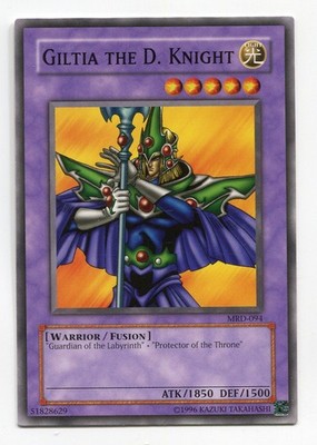 Yu-Gi-Oh! Giltia the D. Knight Common englisch MRD-E094 Giltia der Drachenritter