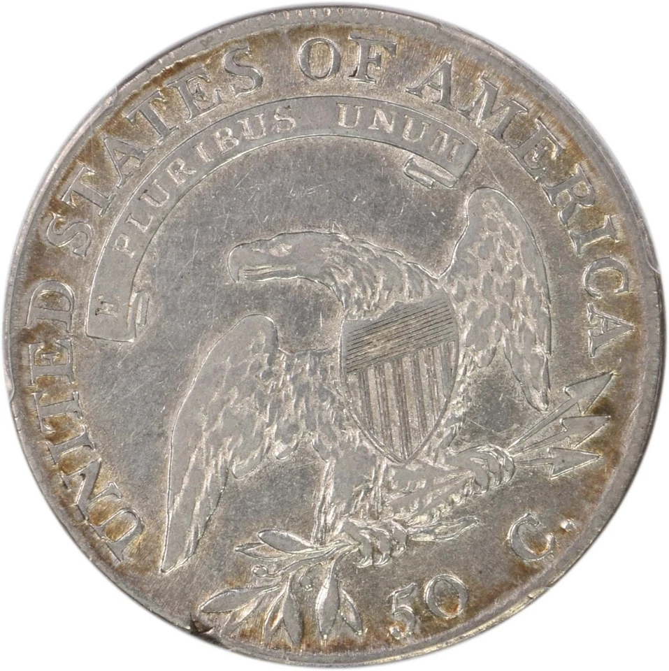 1808/7 Bust Silver Half Dollar VF35 PCGS - Image 4 of 4