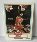 MICHAEL JORDAN  1990-'91 FLEER BASE CARD #26. CHICAGO BULLS. NBA HOF LEGEND