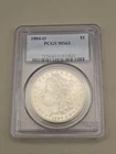1884-O $1 Morgan Silver Dollar PCGS MS63