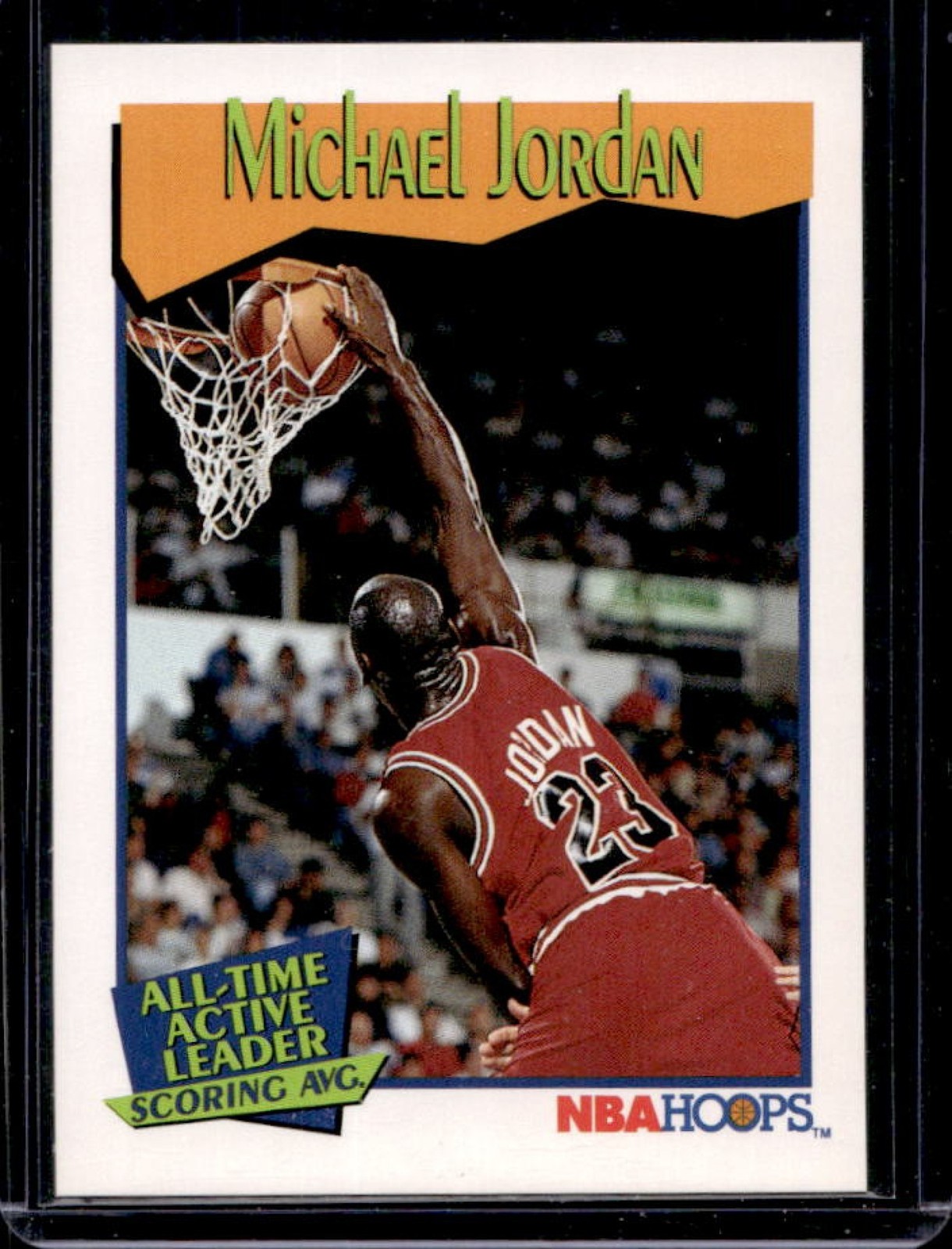 1991-92 Hoops Michael Jordan #536 Bulls