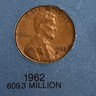 1962 P Lincoln Memorial Cent • #D905 • Buy 10 Get 40% off Philadelphia Lincoln Memorial