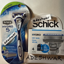 5 Schick Hydro 5 Cartridges Blades Razor Refills Hydro5 Shaver Handle USA