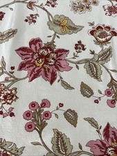 Block Print Tablecloth Floral Cotton Bordered...