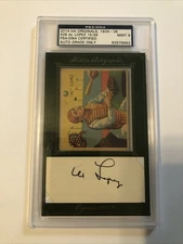 2014 HA Original 1934-36 Diamond Stars AL LOPEZ  15/36 Auto PSA/DNA  MINT 9