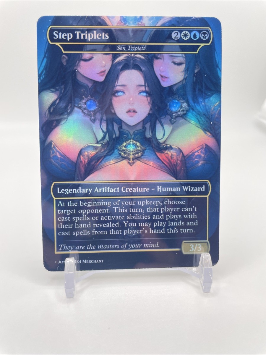 waifu mtg cards Generic Yuriko, The Tiger's Shadow #02 Foil pokemon waifu card list mtg