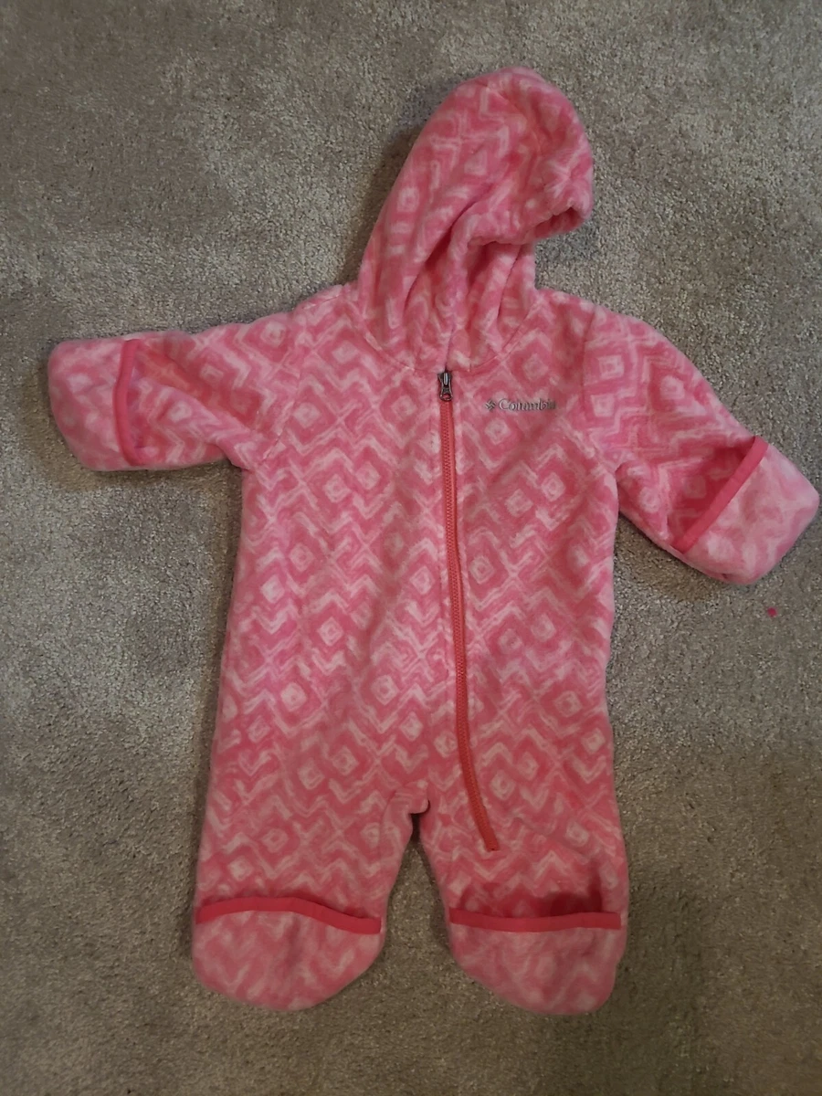 columbia infant fleece snowsuit