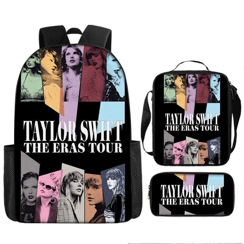 Kids Taylor Backpack School Book Bag Travel Rucksack Lunch Bag Pencil Case Gift - Picture 19 of 57