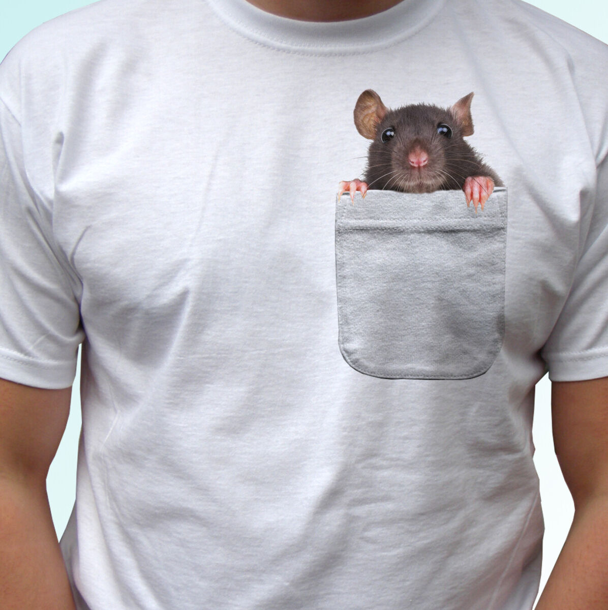Rat Inside Pocket Tee Shirts Rat Inside Pocket Tee Shirts