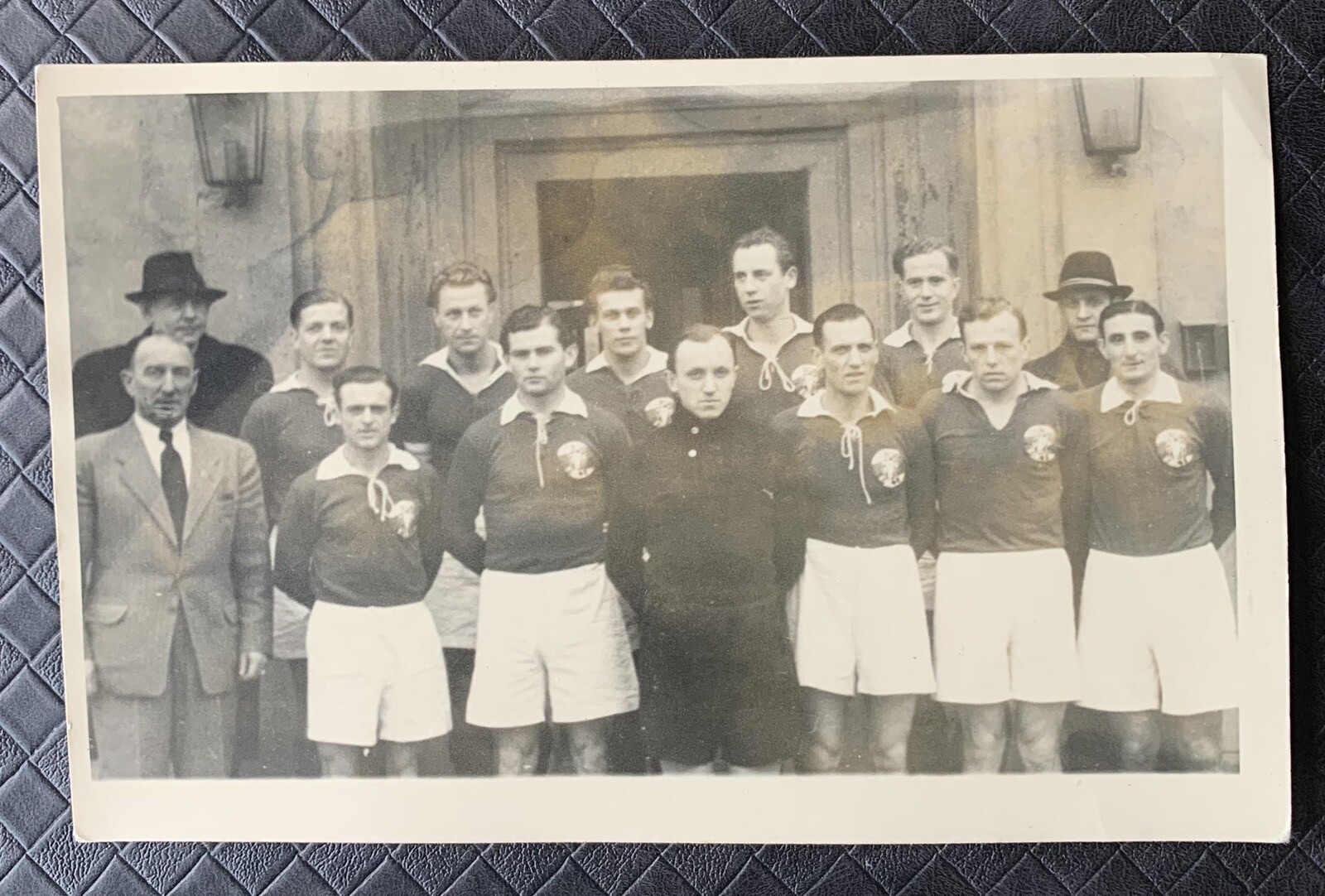 Vintage Real Photo Postcard showing an unknown Football Team. Norfolk Area c1930 eBay
