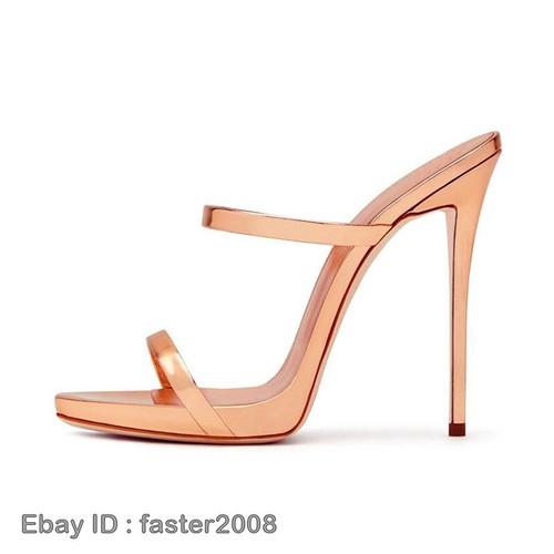 New Open Toe Sexy Womens Summer Strap Slingback Sandals Slippers Outdoor Heels - Picture 17 of 23