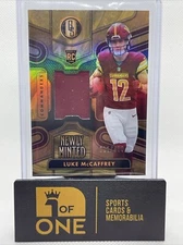 2024 Panini-Gold Stndrd Newly Minted RC Relic #11/499 Luke McCaffrey -Commanders