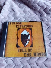 The 13TH FLOOR ELEVATORS Bull of the Woods 1991 UK CD Roky Erickson Texas Psych