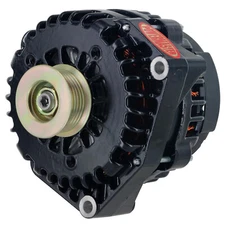 Powermaster 58237 220amp Alternator GM AD 244 Style w/Black Finish