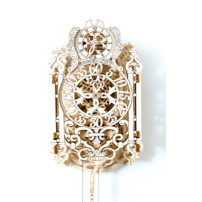 WOODEN CITY Royal Clock Pendeluhr Pendelwanduhr Wanduhr ZUM SELBER BAUEN  DIY