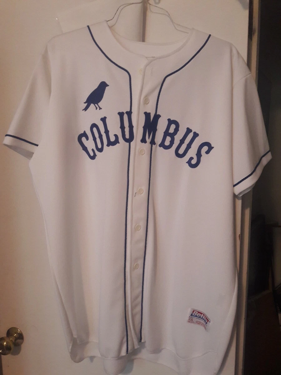 NY YANKEES AAA Columbus Clippers TBTC Christian Parker Game Used Jersey  Team COA