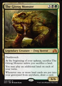 The Gitrog Monster x1 - Shadows Over Innistrad - NM-Mint, English - Shadows Over