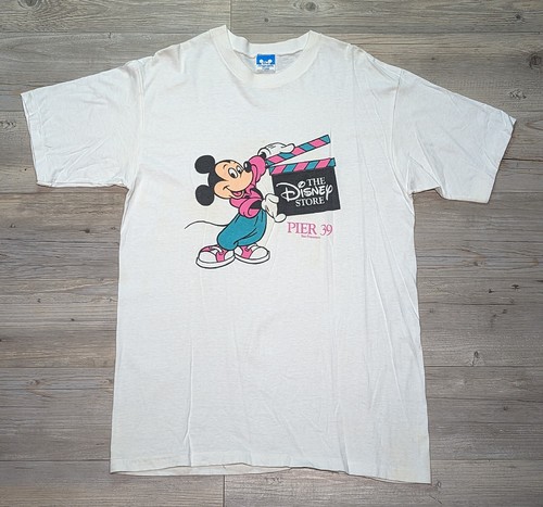 Vintage Disney Mickey Mouse Pier 39 San Francisco T-Shirt XL Single Stitch
