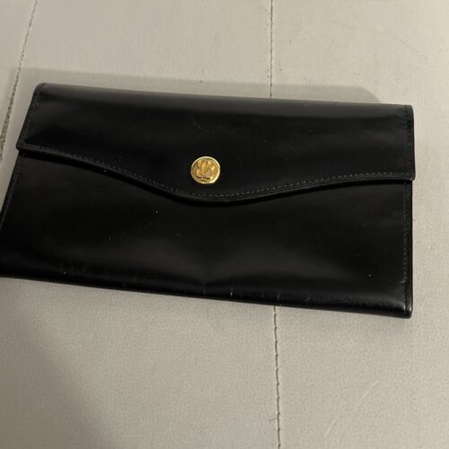 BOSCA Women’s Black Leather Wallet - image 1
