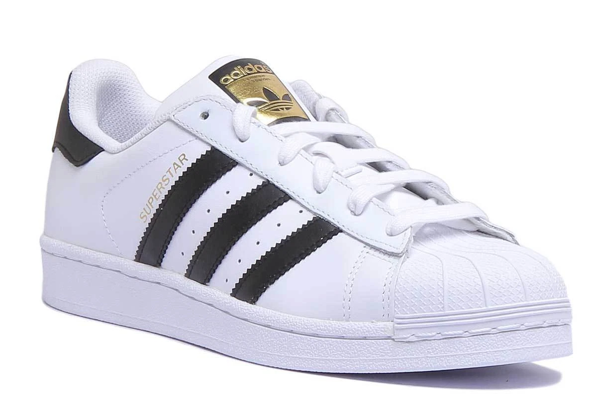 white superstar trainers