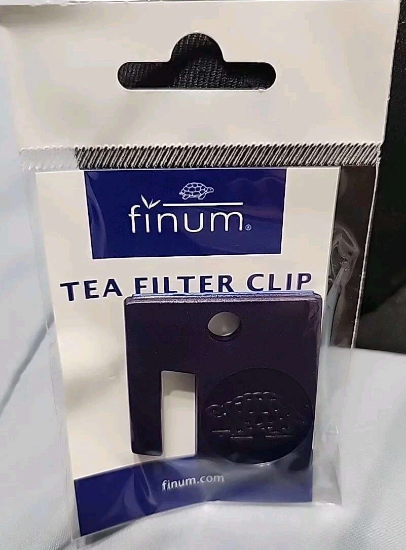 10 piece Lot New!!! Finum Tea Clip Individual package for each ! Holds Tea Bag