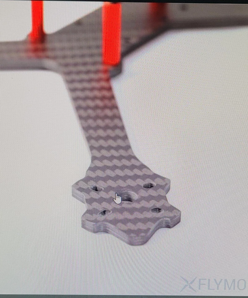 RaceFlight Twig Carbon Fiber 200mm Quadcopter chassis - Image 4 of 4