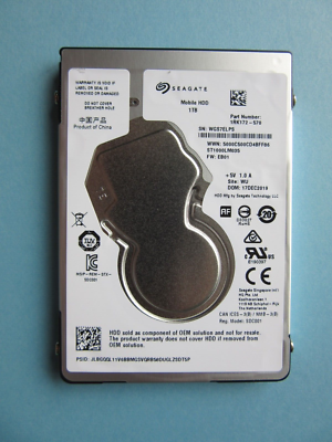 【中古】「非常に良い」【SEAGATE】ST1000LM035 [1TB 7mm] Seagate ST1000LM035 1RK172-570 EB01 7mm 1TB 2.5