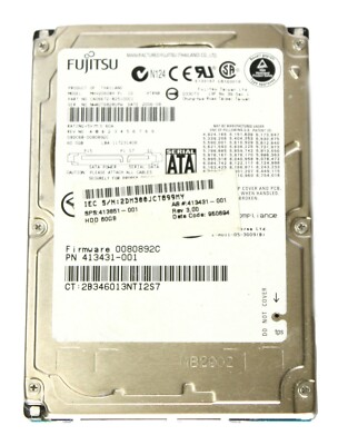 Fujitsu MHV2060BH CA06672-B25100C 2,5'' 60GB SATA 5400 U/min Festplatte