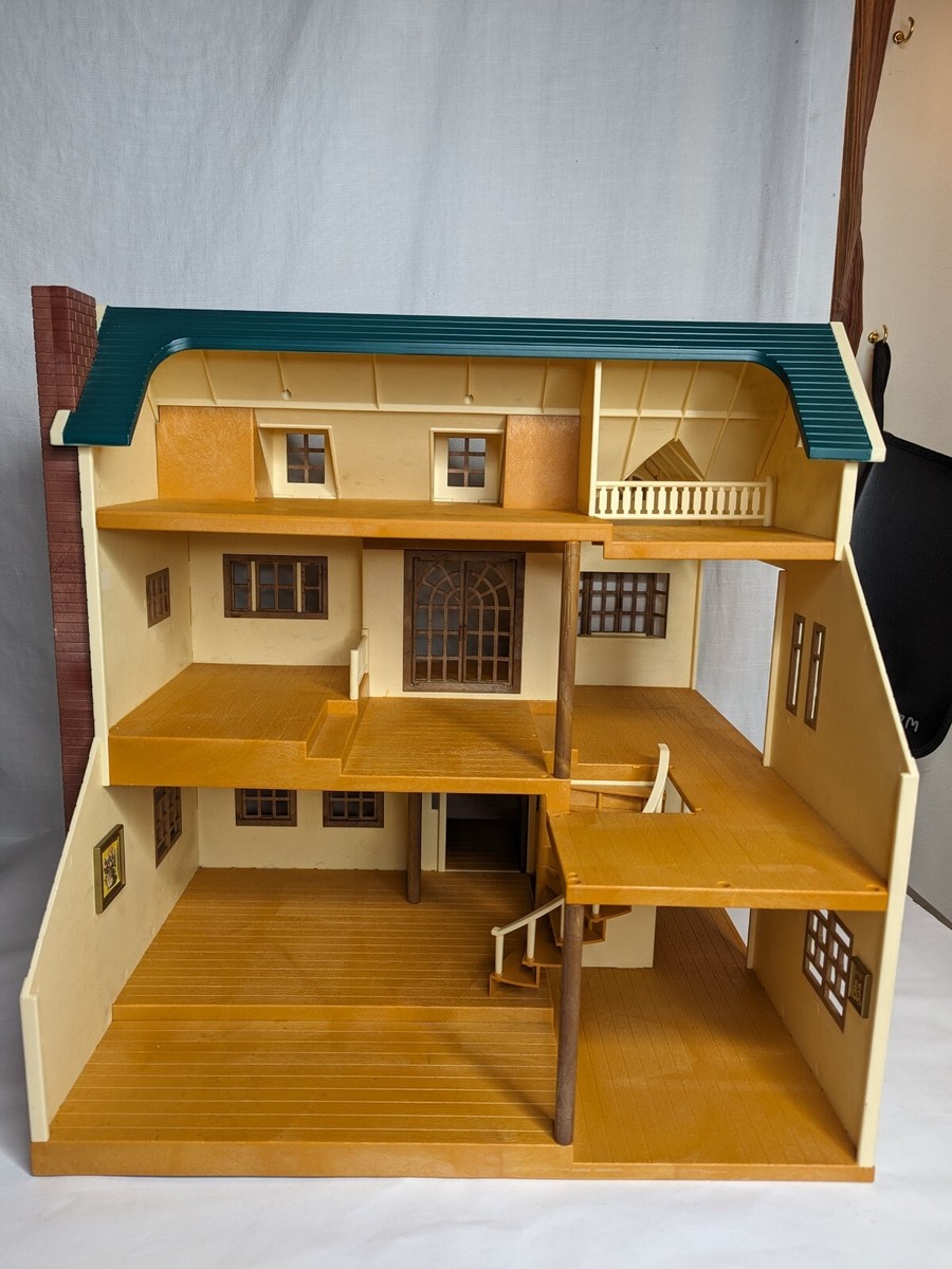 EPOCH - EU 緑の丘の大きなお家　Deluxe Village House Sylvanian Families 