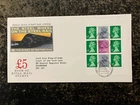 United Kingdom 1986 - Elizabeth II booklet stamps FDC Edinburgh Philatelic Burea