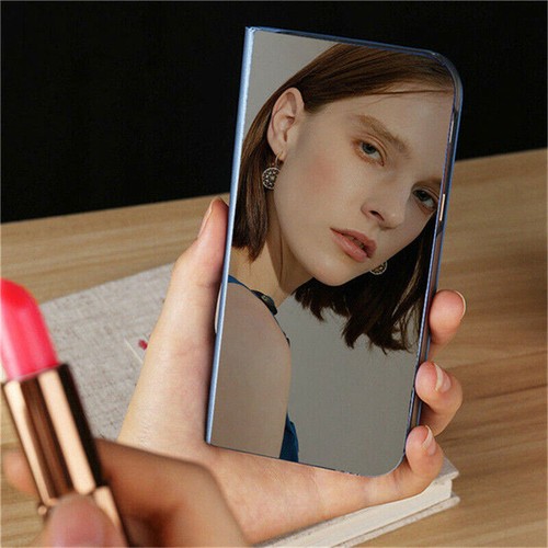 Luksusowe etui na telefon z klapką przezroczyste lustro do iPhone 14 13 12 11 Pro Max Mini - Zdjęcie 7 z 25