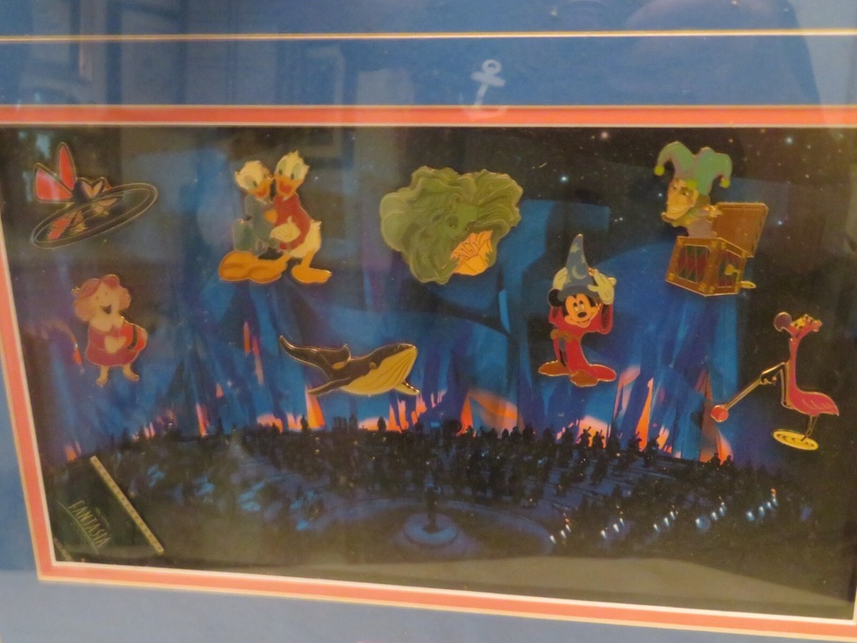 Disney FANTASIA プレート　2枚セット Disney FANTASIA プレート2枚セット