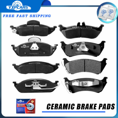 For Mercedes Benz ML320 ML350 ML430 Front & Rear Ceramic Brake Pads