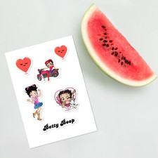 Betty Boop Sticker sheet