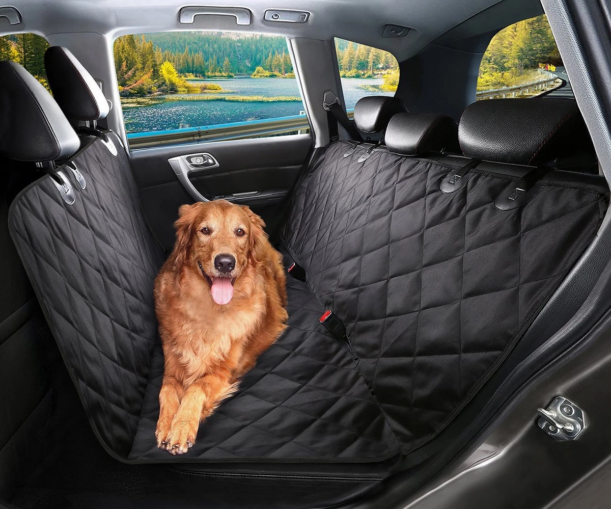 Dog Car Seat Cover SHINE HAI Waterproof Scratch Proof Nonslip