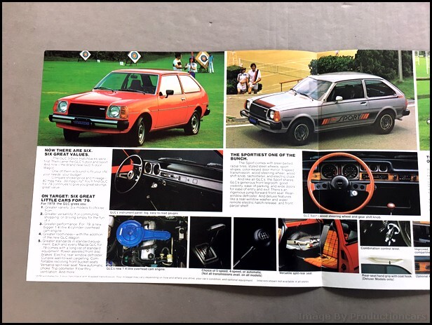 1979 Mazda GLC Vintage Car Sales Brochure Folder | eBay