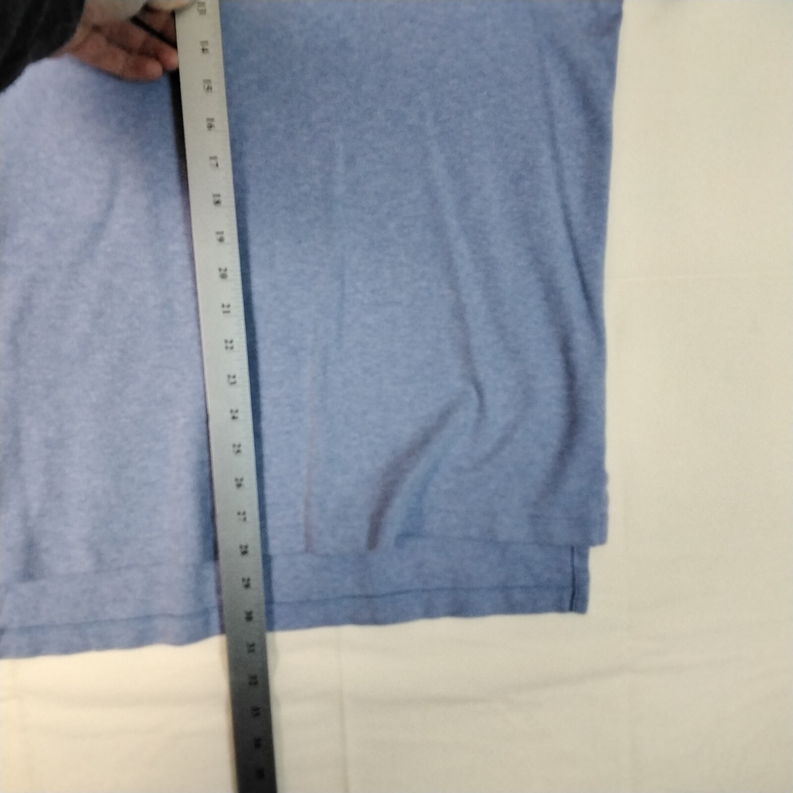 PONY Polo Ralph Lauren 2 bottoni camicia manica corta uomo XL blu cotone polo