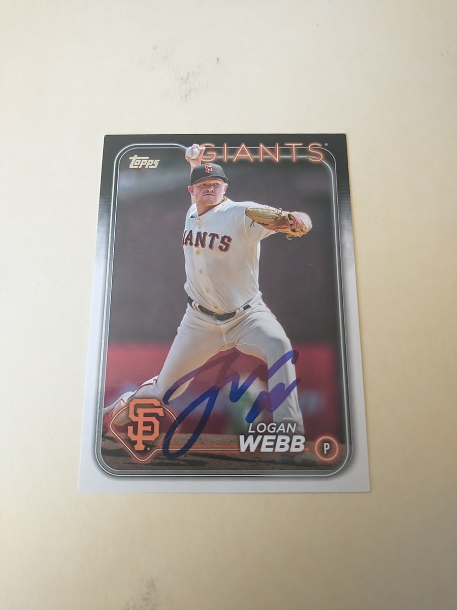 Logan Webb Autograph サイン 2023 Topps オート Logan Webb Autograph サイン 2023 Topps オート Logan Webb