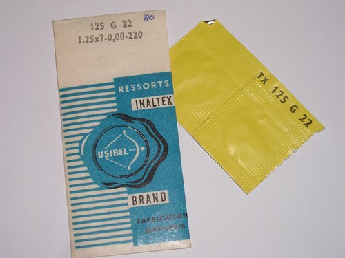 Ressorts De Barillet Angelus – Calibres 253, 254, 255, 256 – NOS (neufs De Stock)