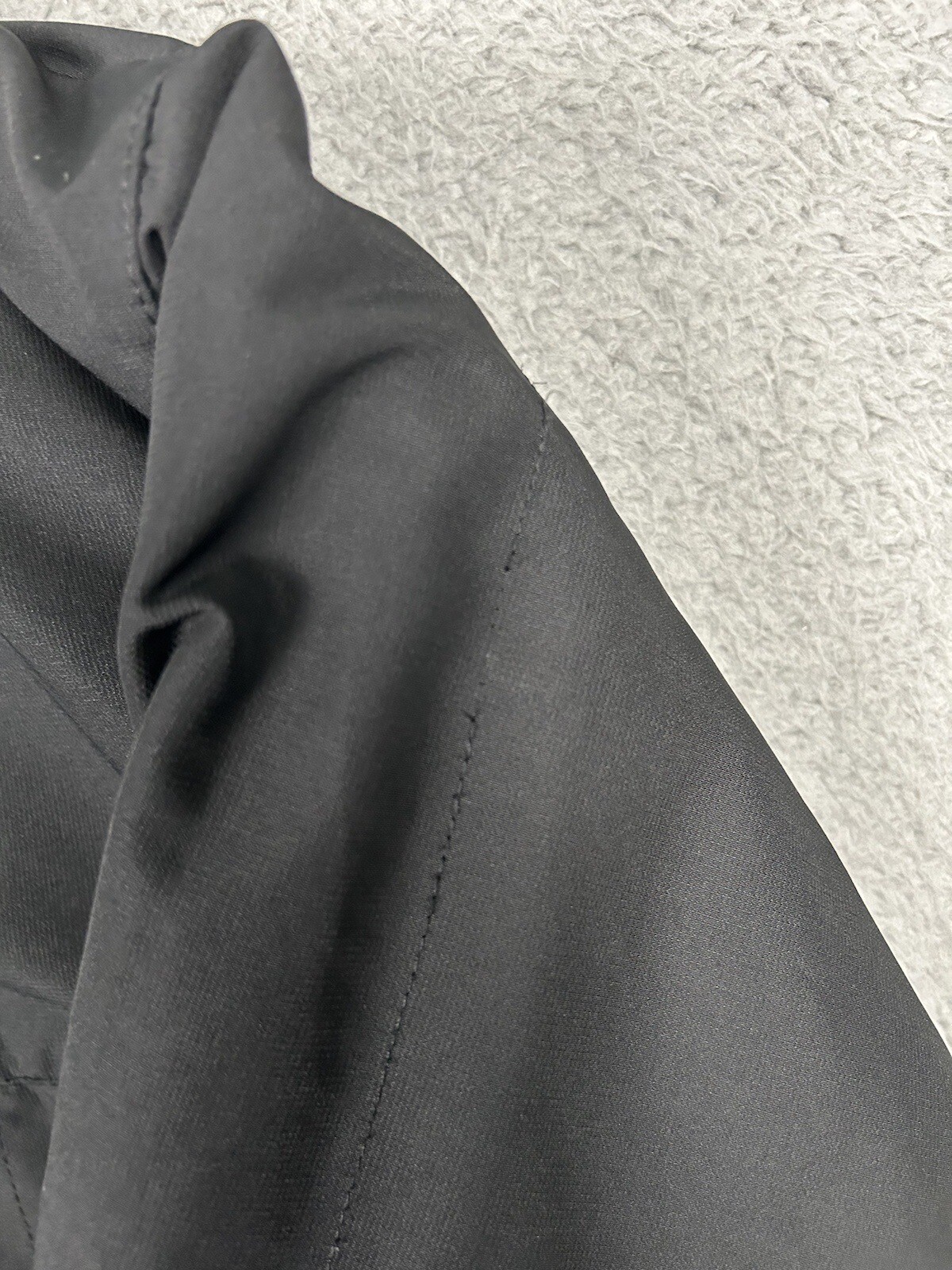 Wilson Full Zip Polyester Lined Jacket Black Coat… - image 9