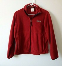 Rei Women's Red Zipper Fleece Jacket - Size Small