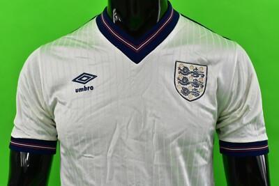 1984-1987 UMBRO England 1986 World Cup Home Shirt SIZE MEDIUM 38