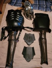 Medieval Renaissance Armor Body Suit Reenactment /Halloween / Masquerade 7 pc