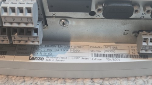 LENZE EVF9323-EVV004 Servo Drive 3 Phase - Foto 2 di 3