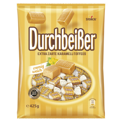 Storck Durchbeißer Extra Zarte Karamell Toffees cremig weich 425g