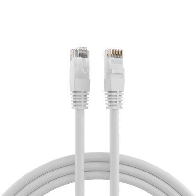 LAN KabelPatchkabel RJ45 Cat.5e U/UTP Netzwerkkabel  PVC CCA 2,5GB weiß 20m