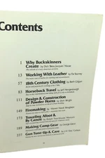 Book of Buckskinning II Muzzleloader Leatherwork Make Primitive Camp Items MORE