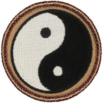 Cool Boy Scout Patches - Yin Yang Patrol Patch!! (#617)