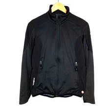 SALEWA Damen Softshelljacke Größe S UK10 EU36 Schwarz Polyester WINDSTOPPER
